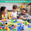 Large Building Blocks for Kids Toddlers Including 2 Piece Baseplates,