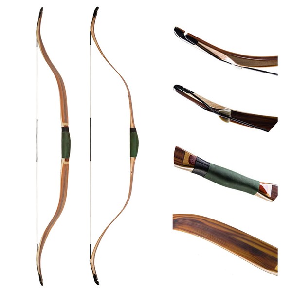 AF Archery Turkish Recurve Bow, 51" High-Performance Traditional Laminated Hunting