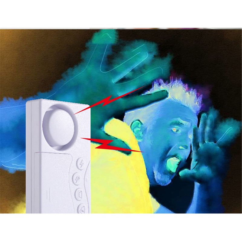 Magnetic Door Alarm for Fridge Doors, 4 Modes Home Security