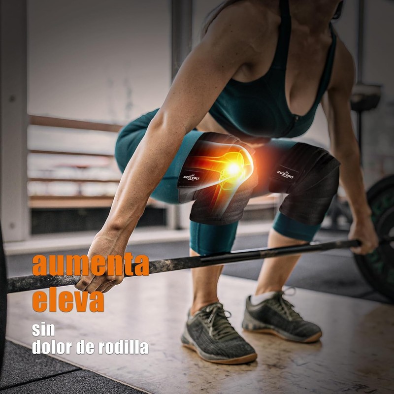 Wraps para Rodilla, Knee 1 Par Rodilleras de Compresion