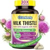 Surebounty Organic Milk Thistle 9000 mg Equivalent 30X Concentrated Seed