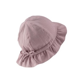 Sterntaler Girls' Children's Cotton Hat, Mauve, 51