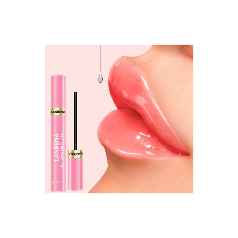 Serum Labial Lanbena Hidratante y Voluminizador con Isoflavonas 4mL
