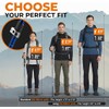 TREKOLOGY Trek-Z Collapsible Hiking & Trekking Poles - Balance Support