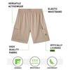 RBX - Pantalones cortos deportivos para niños, paquete de 2
