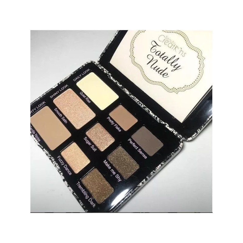 Beauty Creations Paleta De Sombras Totally Nude Beauty Creations