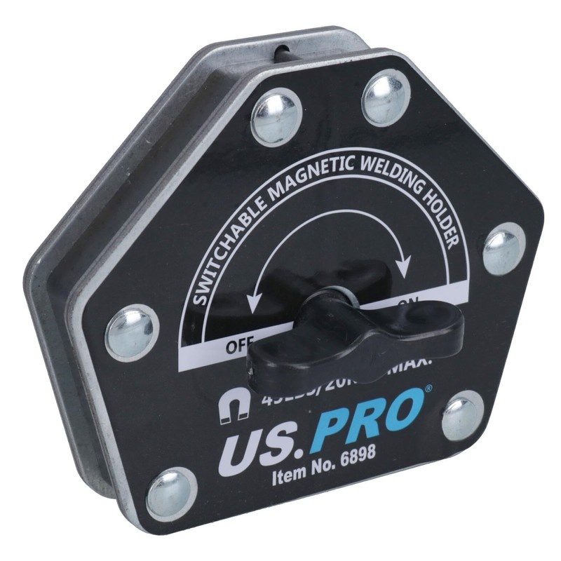 AB Tools 45lb Switchable On Off Magnetic Magnet Welding Holder