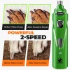 LOPSIC Powerful dog nail grinder for Large Medium Dog,...