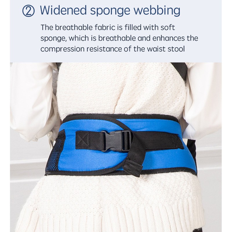 Baby Hip Seat Carrier Adjust Strap Storage Pockets Multifunction Baby