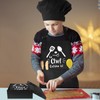Halinuia Grembiule per bambini e cappello da chef, regolabile su