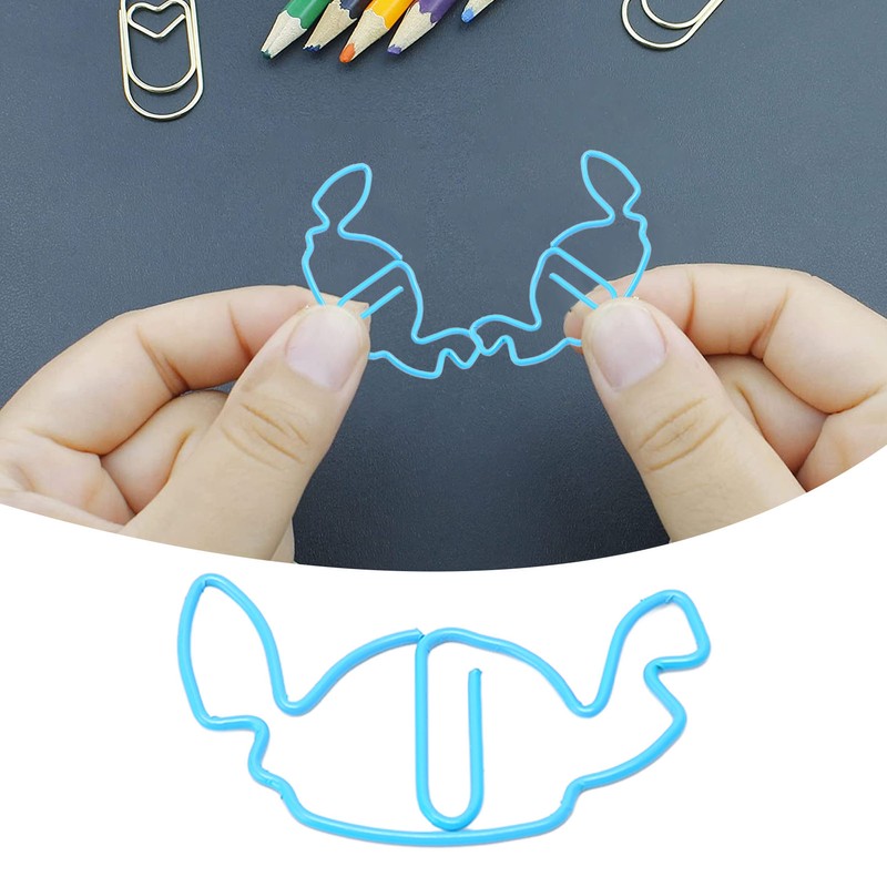 100pcs Paper Clips Increased Slip Resistance Rust Prevention Plating Process