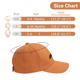 ECOSUMA Baby Hat 0-6 Months Brown Yellow