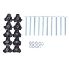 T Track Knob Kit, 10 Sets T Track Bolts, M8