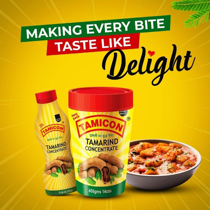 Tamicon Tamarind Concentrate | Tangy & Sour Imli Chutney |