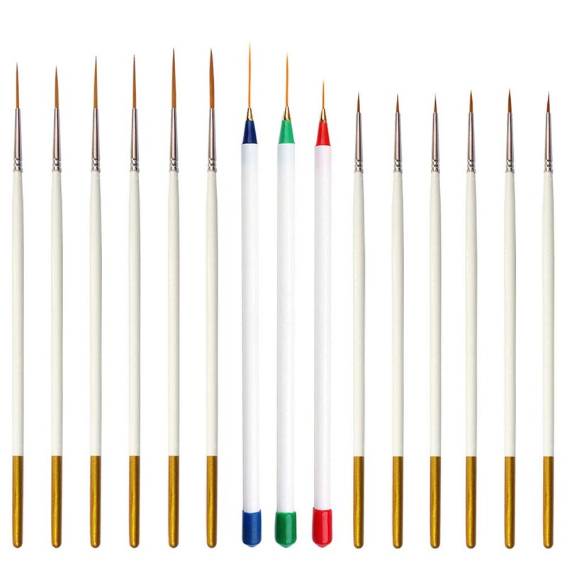 Detail Fine Paintbrush Artist Paint Brush Set Tip | for