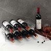 YENXIKU Wine Rack for Countertop, Fridge, Inside Cabinet, 3 Tier