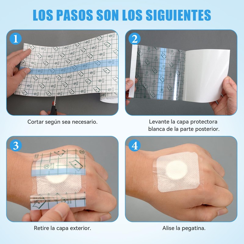 Vendaje para Tatuajes, Vendaje Impermeable, Parches para Tatuajes, Cinta de