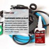 CYAFIXED Toughened Super CA Glue, Professional Grade Cyanoacrylate Instant Adhesive,