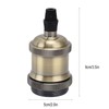 6 Pcs Lamp Holder Metal E26 E27 Screw Retro Lighting