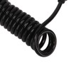 12.8ft Trailer 7 Core Coiled Cable Flexible Retracted Stable Connection