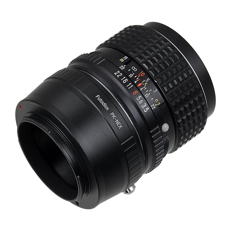 Fotodiox Anello Adattatore per Pentax K/PK Obiettivo a Fotocamera Sony