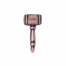 Jim Clift Design Gavel Copper Lapel Pin - 1 Count