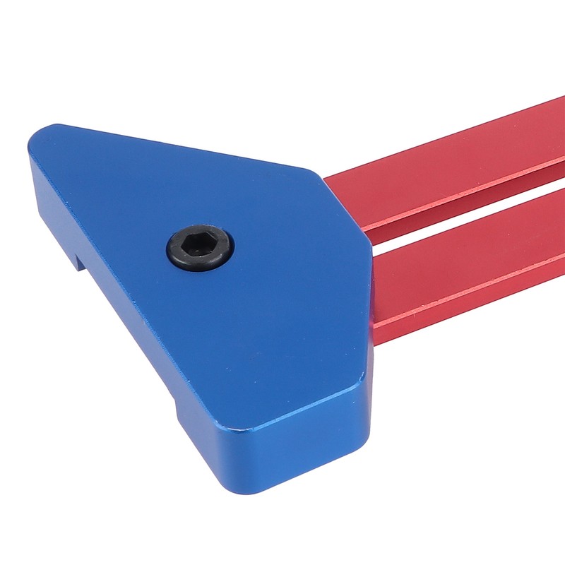 Woodworking Scriber 270mm Aluminum Alloy Angled Ruler Line Scribing Marking