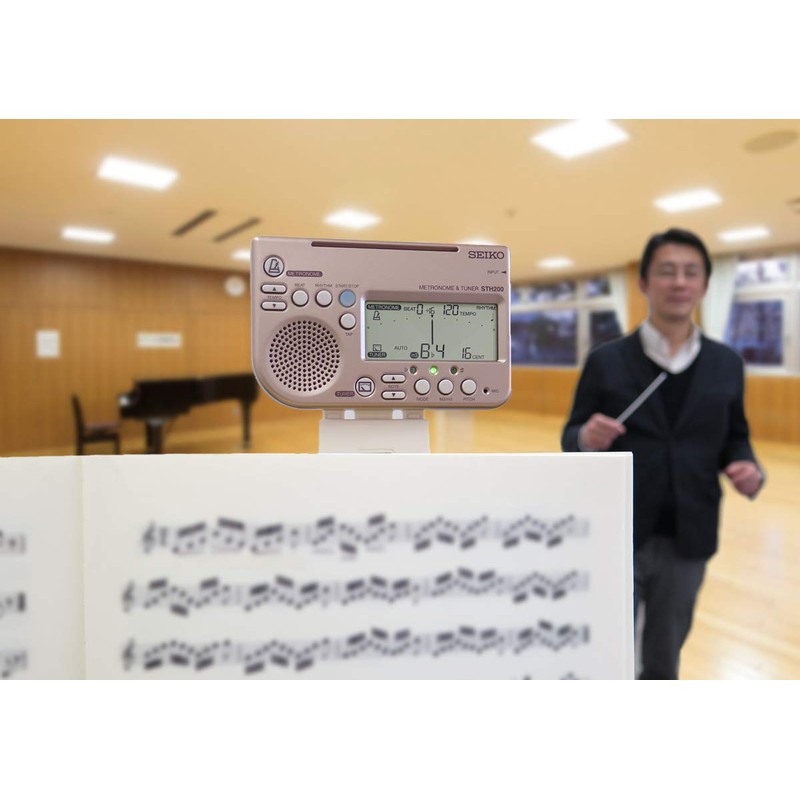 Seiko SNB1 Music Stand Attachment for Metronome Tuners, White