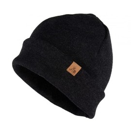 Jumping Bird Mütze Unisex Hochhäderich • Outdoor Beanie • Passend für jeden Kopf und leicht abwaschbar • Strickmütze aus Wolle Grau