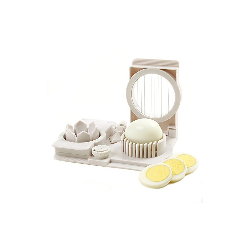 Norpro - Cortador de huevos, cuña y herramienta para decorar