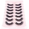 OCHILIMA Russian Strip Eyelashes, Natural Look Eye Lashes, False Lashes,