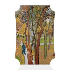 Fastasticdeals Vertical Home Decor Wall Sign Garden Saint Pauls Hospital Art Picture Frame Berlin Shape 8x12Inches