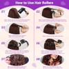50 Pcs Rollers Hair Curlers Set with 24Pcs Self Grip