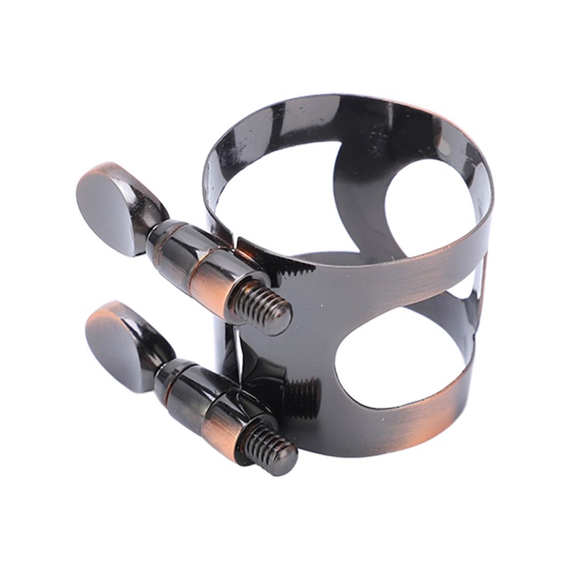 Saxophone Ligature Mouthpiece Fastener Sax Metal Clip Musical Instrument Accessories
