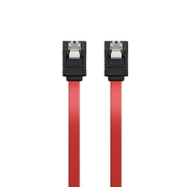 ewent Cable SATA III SPEED 6 Gbits with Metal Clips, SATA L-Type red red 70 cm