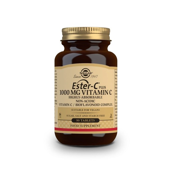 Solgar Ester-C plus 1000 mg Vitamin C/Bioflavonoid Complex 90 tabs