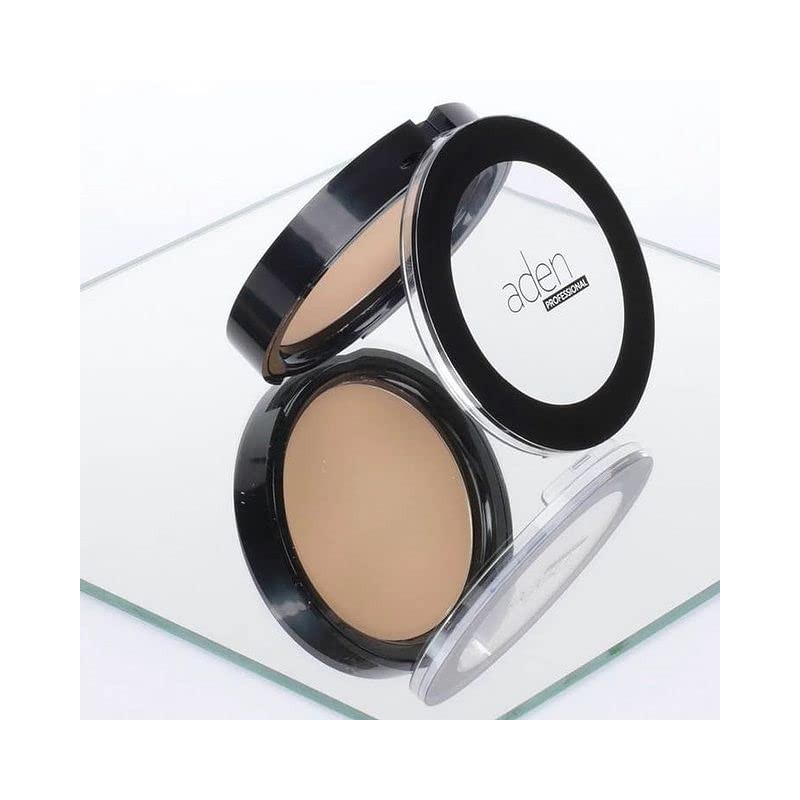ADEN Silky Matt Compact Powder 15 g, Soft Honey 03