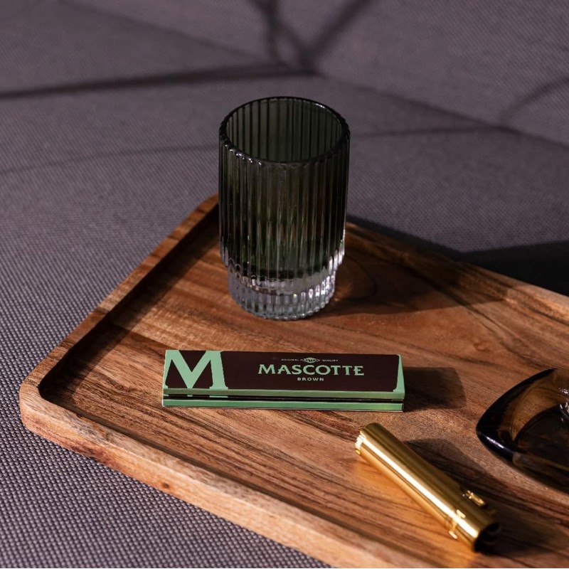 Mascotte® Brown Slim Magnet | Unbleached Long Papers | Slim