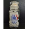 Olympics M&M's 1984 L.A. Olympic Commemorative Glass Candy Jar With