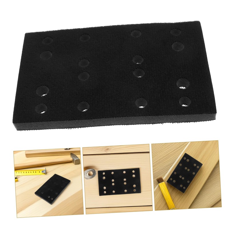 SHINEOFI Sanding Sponge Cushion Pad Sandpaper Interface Pad Replacement for