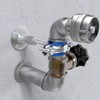 TAISHER 4PCS 304 Stainless Steel Wall Mount Ceiling Mount Adjustable
