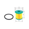 Bosch Automotive N1712 Diesel Filter Car