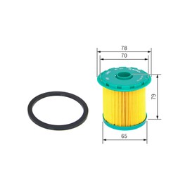 Bosch Automotive N1712 Diesel Filter Car