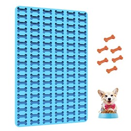 Dog Bone Silicone Molds for Candy and Chocolate, Mini Dog Treat Molds Dog Biscuit mold (1 PCS mini bone)