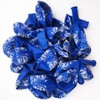 30Pcs Blue Balloons 12In Printed Latex Balloons with "Happy Birthday"for