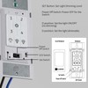 Universal Ceiling Fan Wall Control with Four Speed Switch and