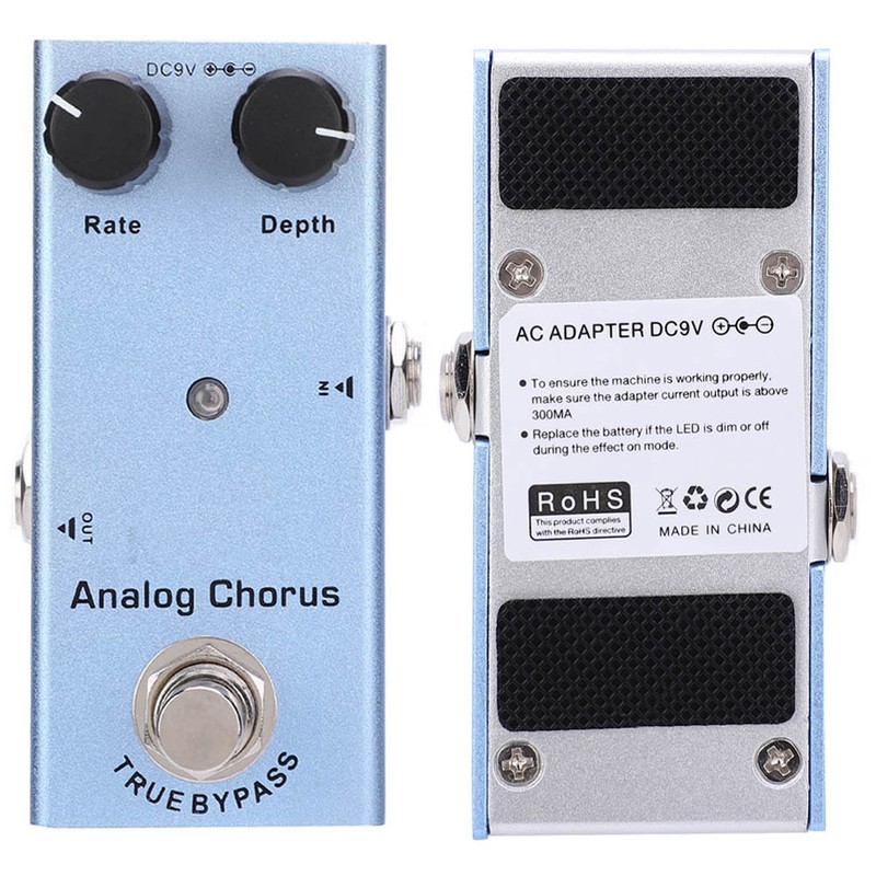 Electric Guitar Effect Pedal Analog Chorus Mini Single True Bypass
