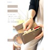 HERDES Women's Long Wallet, Brand, Large Capacity, Easy to Use,