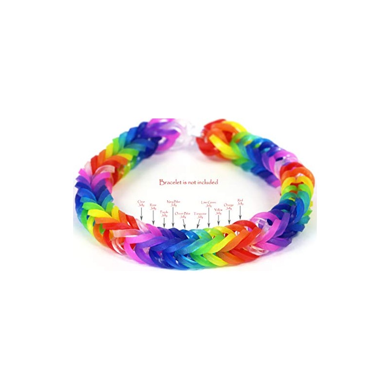 Rainbow Loom Twistz Bandz Refill - Jelly Yellow