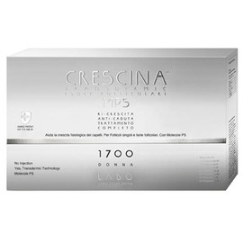 LABO CRESCINA TRANSDERMIC MPS FOLICULAR ISLANDS COMPLETE TREATMENT RE-GROWTH + ANTI-DROP 1700 Women's Hair Care 10+10 Vials